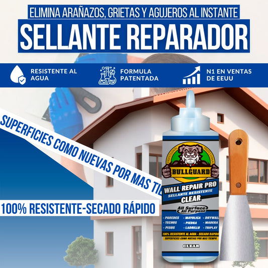 KIT SELLANTE REPARADOR + ESPATULA + MALLA E4